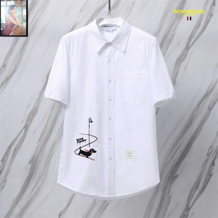 Picture of Thom Browne Shirts Short _SKUThomBrowneM-3XL12yn0328793